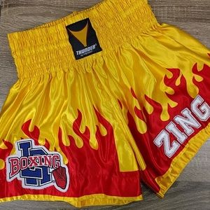 MMA ProForce Thunder Muay Thai Boxing Shorts M